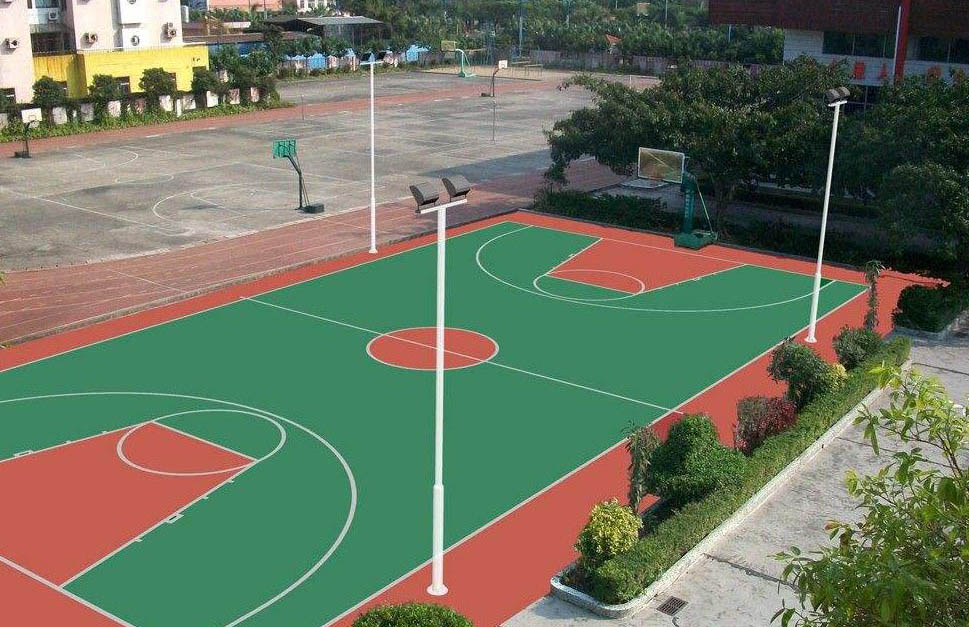 塑膠籃球場施工需要注意哪幾點