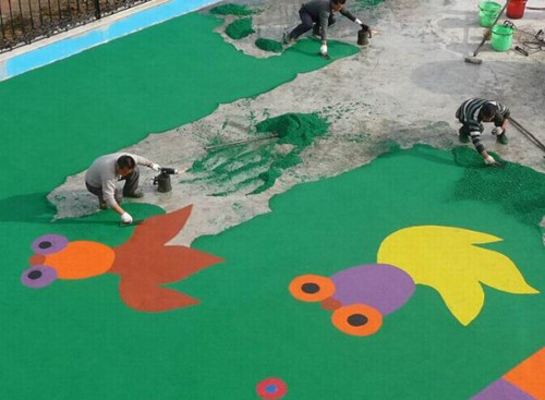 塑膠幼兒園施工