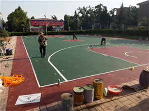 丙烯酸籃球場